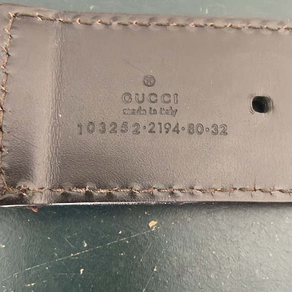 Gucci Belt authentic - Picture 6 of 8
